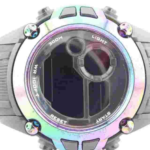 FMD FMDAW555 Plastic Bezel Quartz Digital Men's Watch New Battery