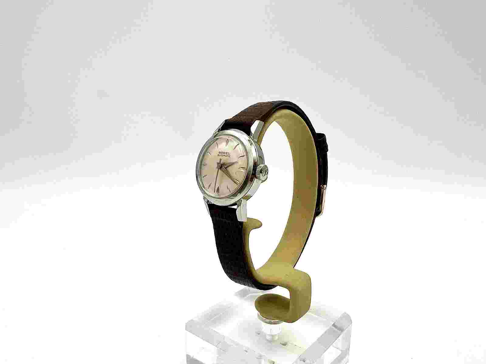 u271 Borel Ladies Automatic Stainless Steel Wrist Watch