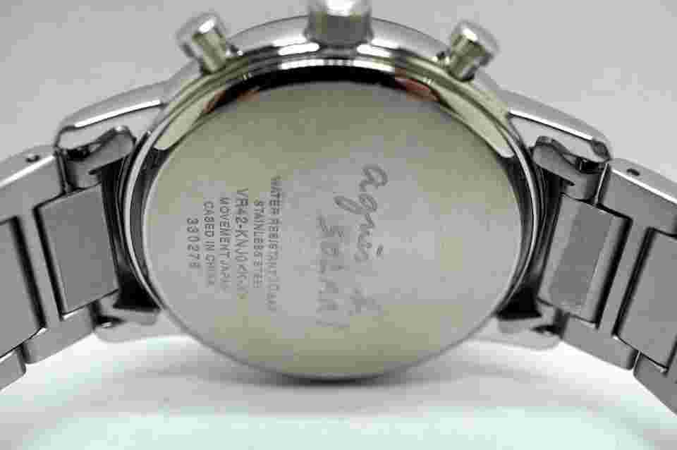 Agnes B Sam Solar Chronograph FCSD997 Watch