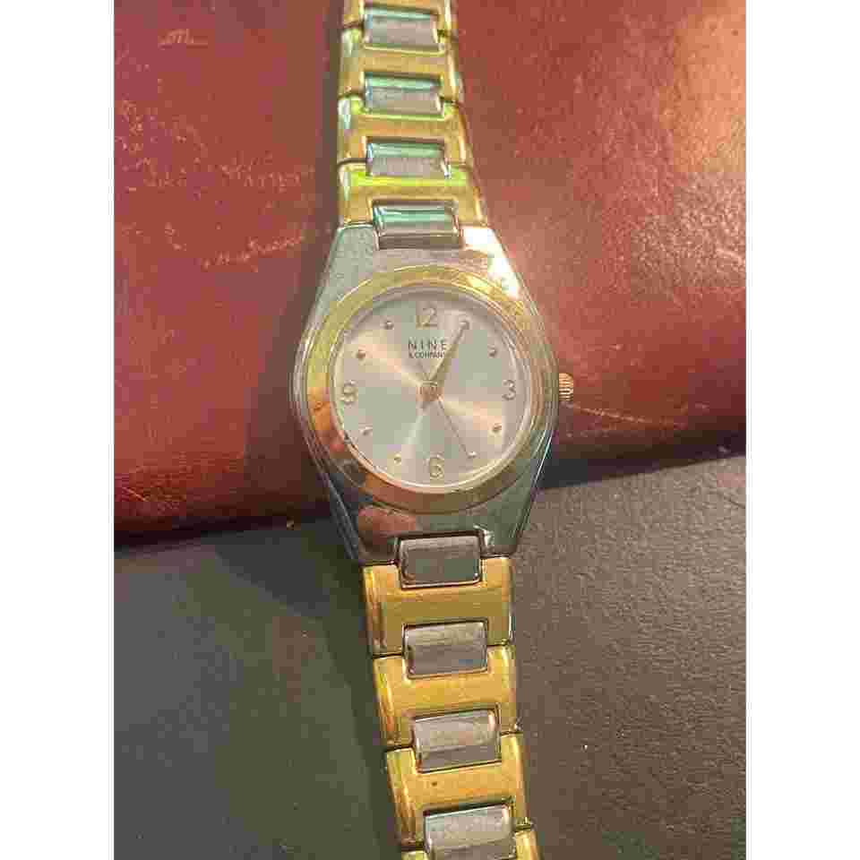 Women's Two Tone 25mm Nine & Co Watch