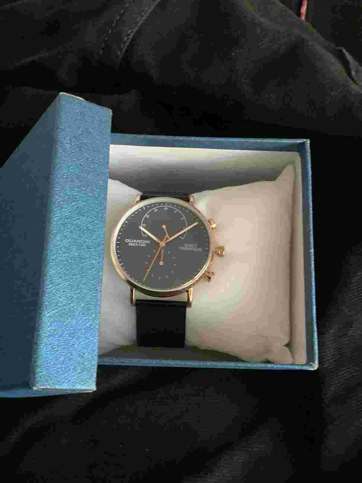 GUANQIN GS19101M Quartz Analog Watch