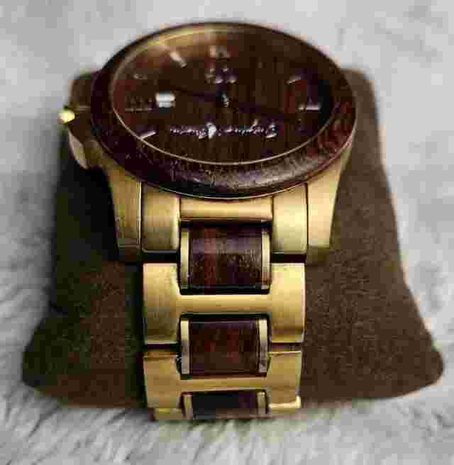 Original Grain OG Classic All Natural Wood/ Stainless Steel Men's Watch