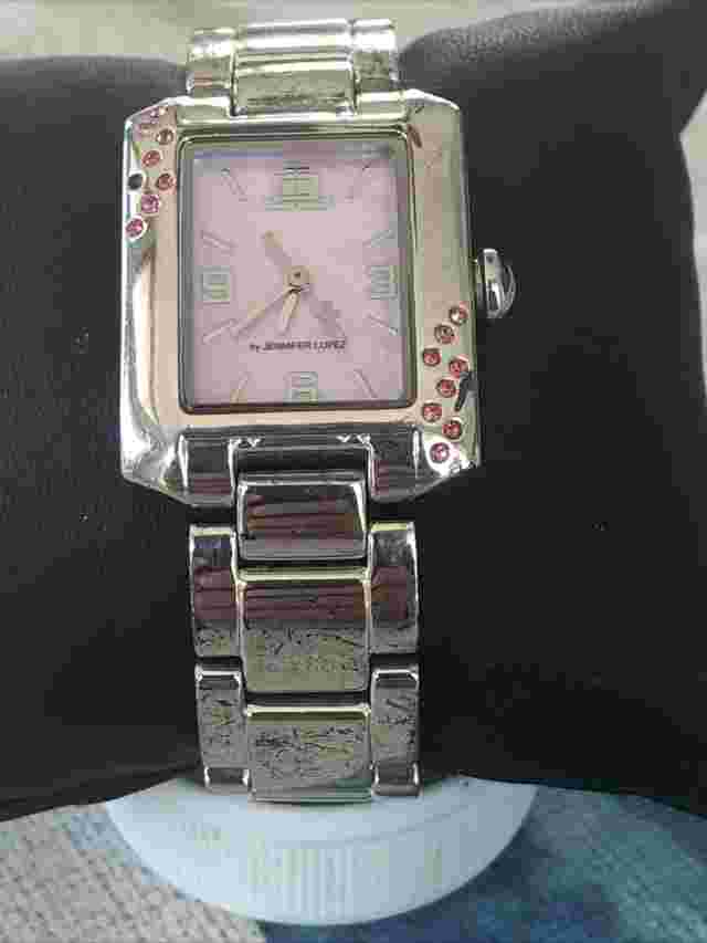 Jennifer Lopez Pink Face Watch