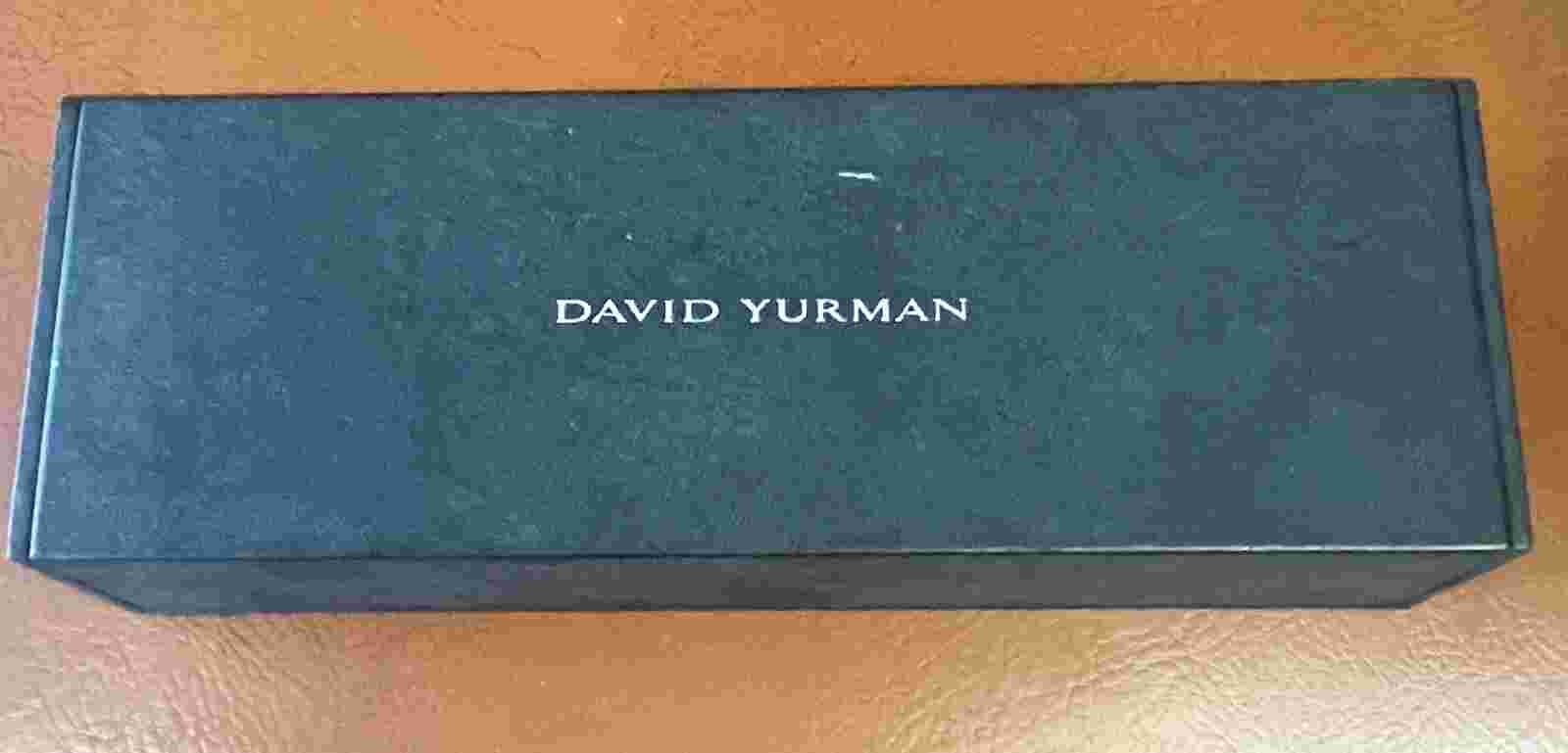 David Yurman Thoroughbred Diamond Watch 3 Leathers Watchbands w/Box  $4,400