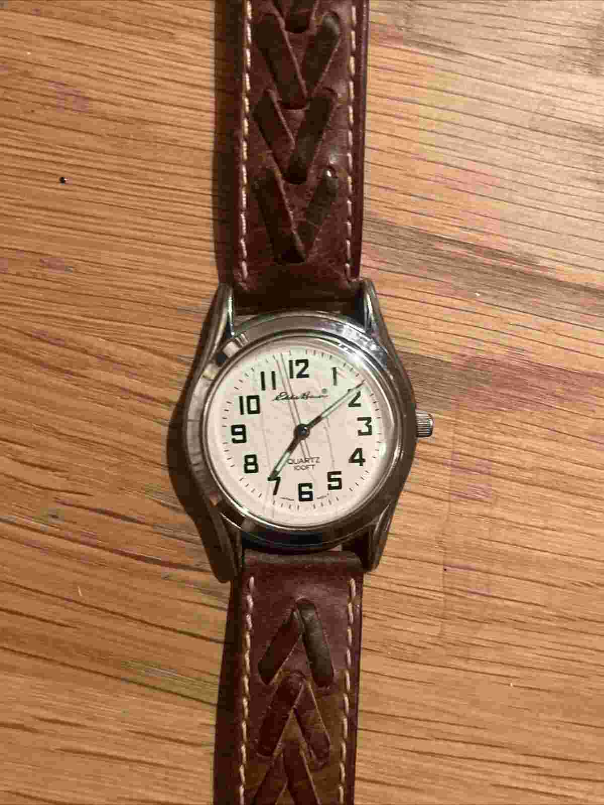 Men's Eddie Bauer Quartz 100ft. WR Analog 40mm Dial Casual Watch