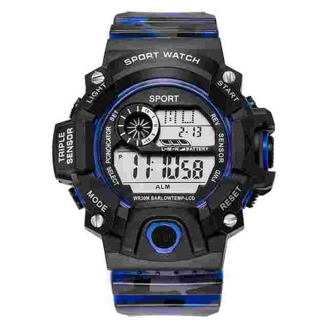 Mens Watches Military Army Digital Sports Watch Shockproof Stopwatch Alarm - UK