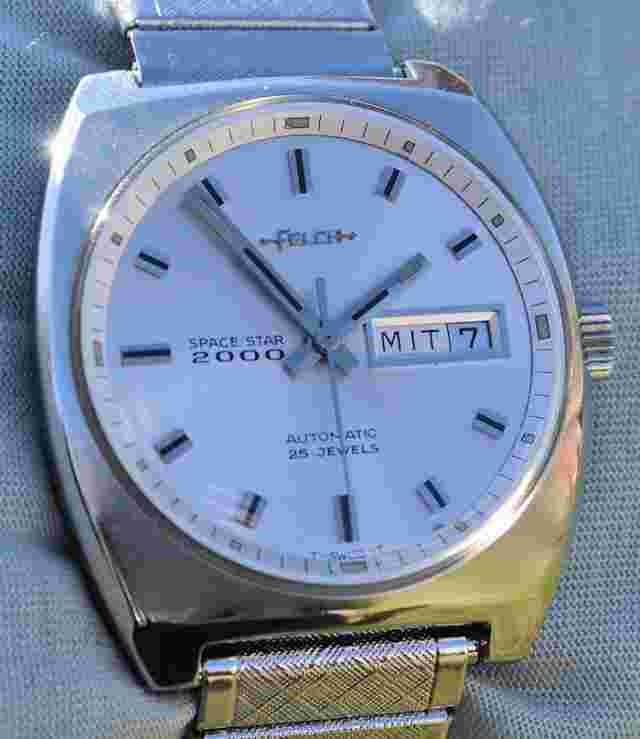 Watch Felca Day Date Space Star 2000 Automatic 1969 in Excellent Conditions