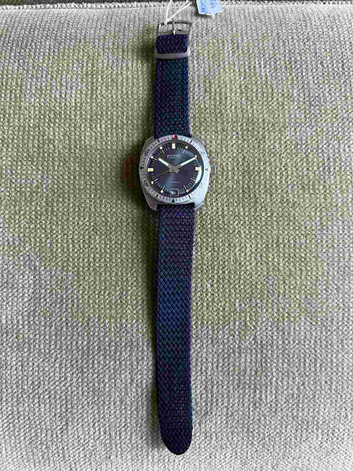 Vintage Bifora Automatic - Wrist Watch Steel - 36 MM Approx. 1975