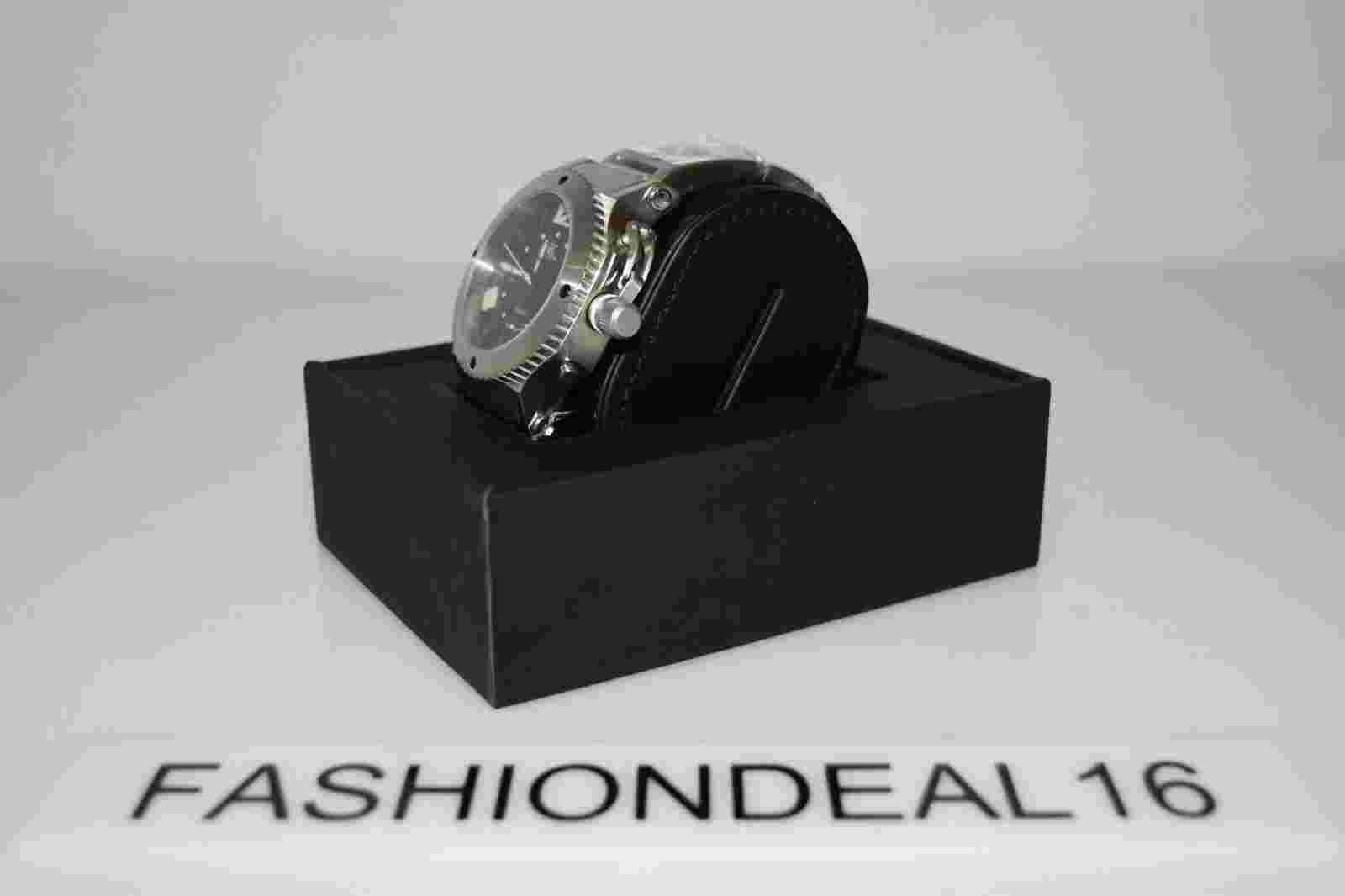 New aK ADEE KAYE Authentic SS Black Dial AK6469-M $290 Watch