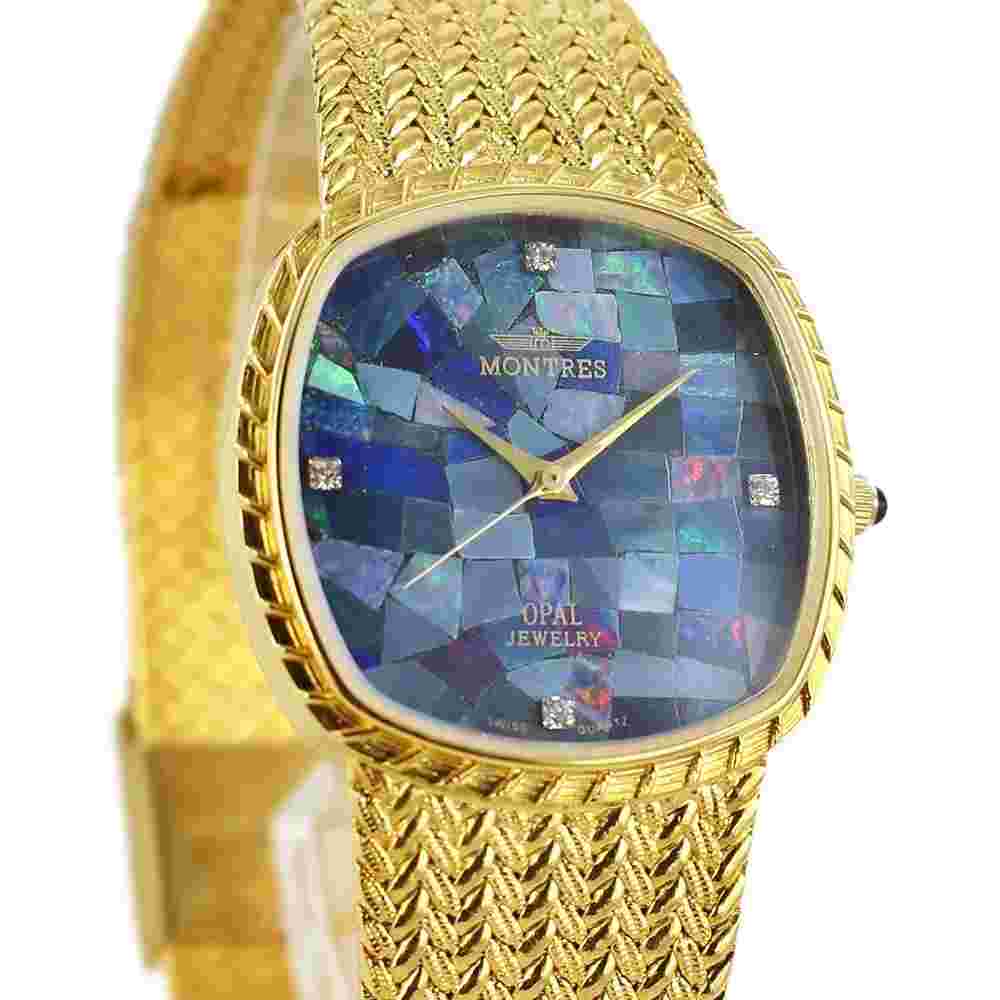 Montres MS-007G-GOP MS-007L-GOP Pair Watch Opal Jewelry Quartz Analog jp