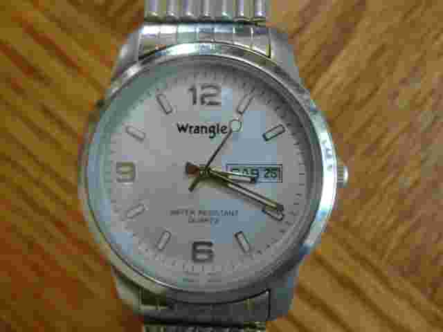 Wrangler HERO W3606KB V377 Water Resistant Quartz Wristwatch Japan Movt Day/Date