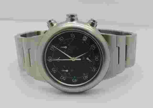 CALVIN KLEIN Men's Watch Chronograph Swiss Made S/ Steel Case K18171