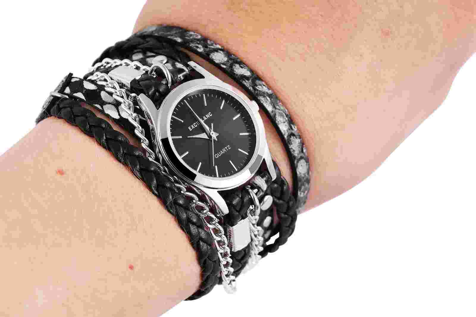 Excellanc Women's Watch Wristwatch Winding Optics Girls Analogue Watch Gift