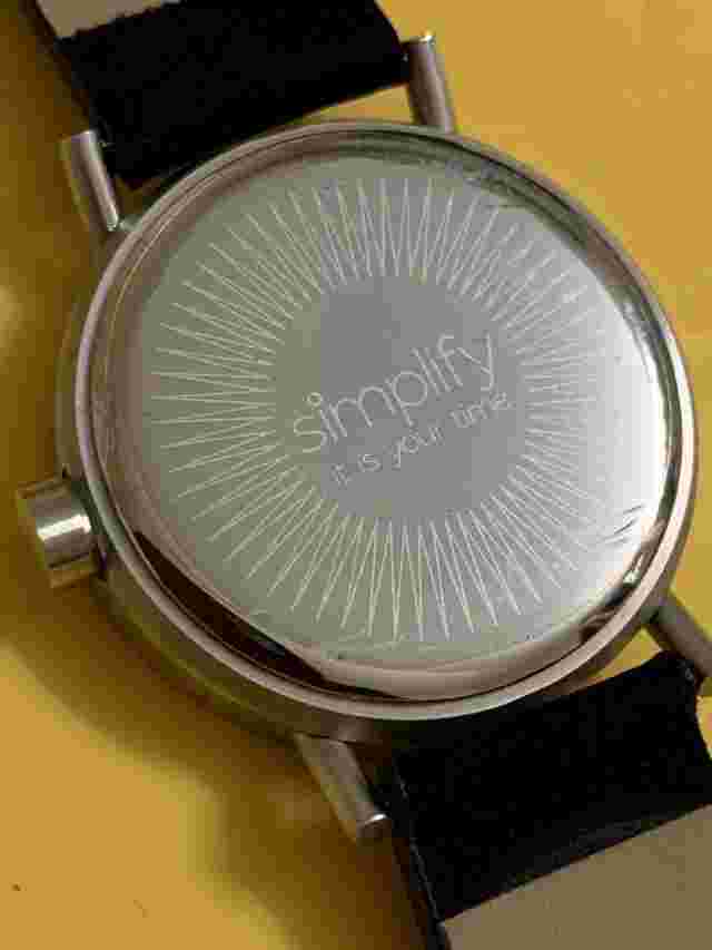 SIMPLIFY - QUARTZ WATCH WITH DAY & DATE, Mint