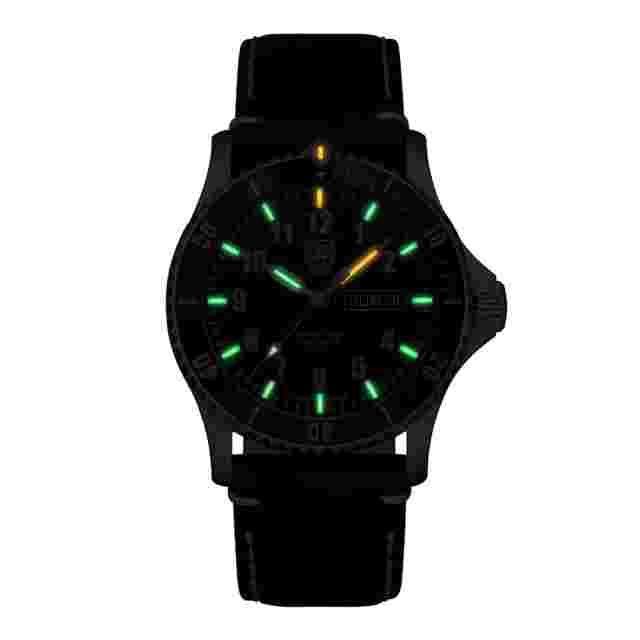 New Luminox XS.0923.SET Sport Timer Bronze Blue Dial 42 mm Automatic Mens Watch