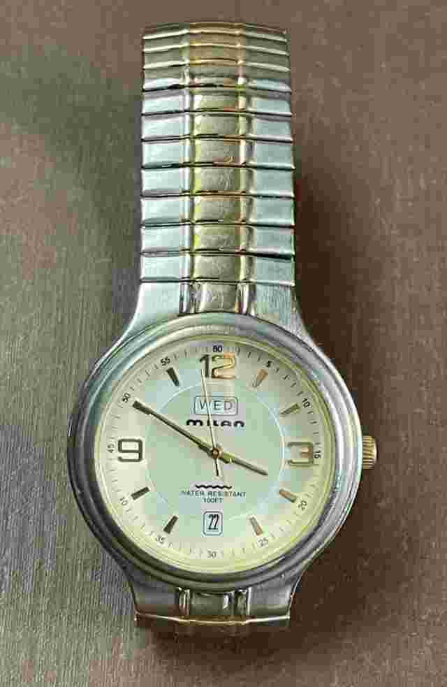 Milan MLN935 Quartz Men’s Calendar Wristwatch