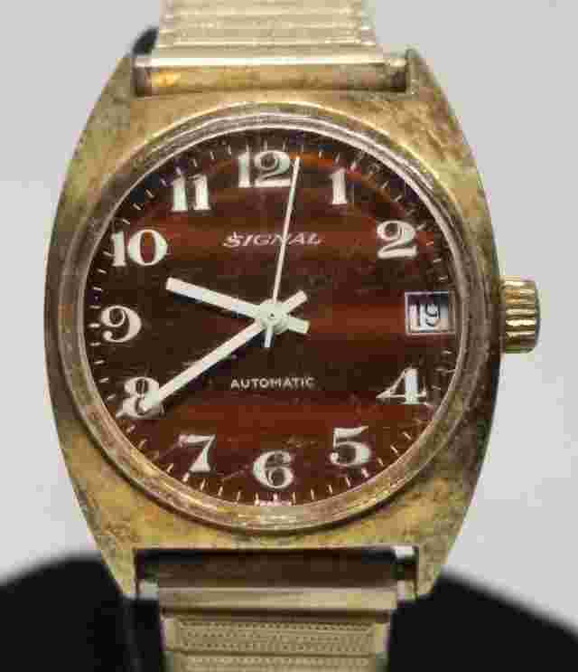 FARW254 Signal Automatic Wrist Watch S 360 D. 6262, 17Jewels, Needs Work.