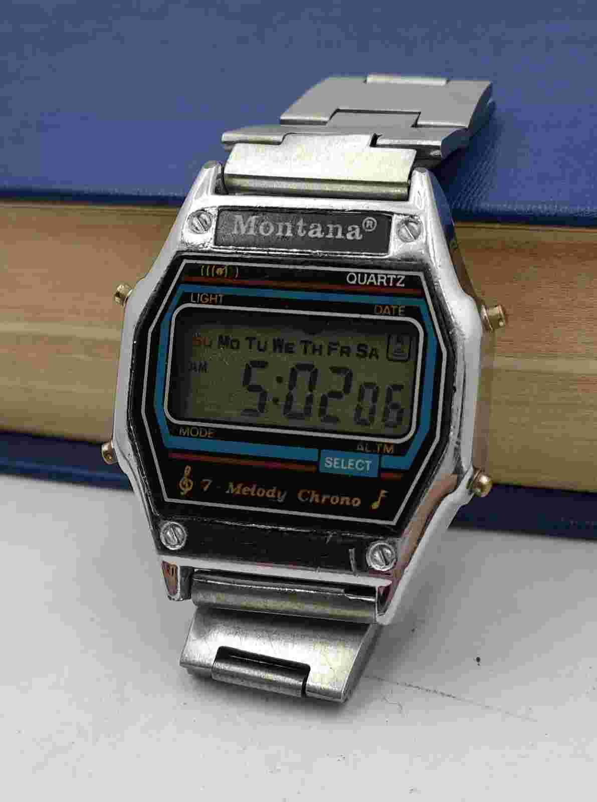 Watch Montana Vintage Digital Alarm Melody Chrono Retro Legend Soviet Union #22