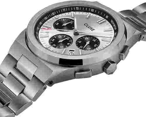 CLUSE Watch Vigoureux Chrono CW20807 Men's Silver