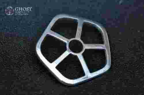 Jacob Ghost Bezel Pendant Custom Made Silver Sterling Limited Edition .1001.