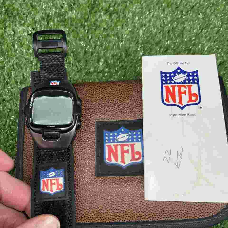 NFL Digital Watch In Case With Bands Untested See Details Rare