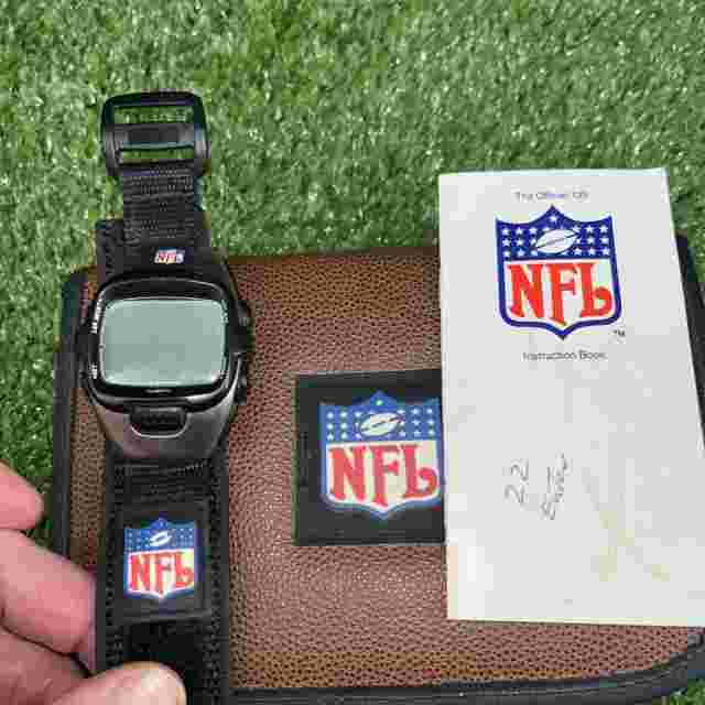 NFL Digital Watch In Case With Bands Untested See Details Rare