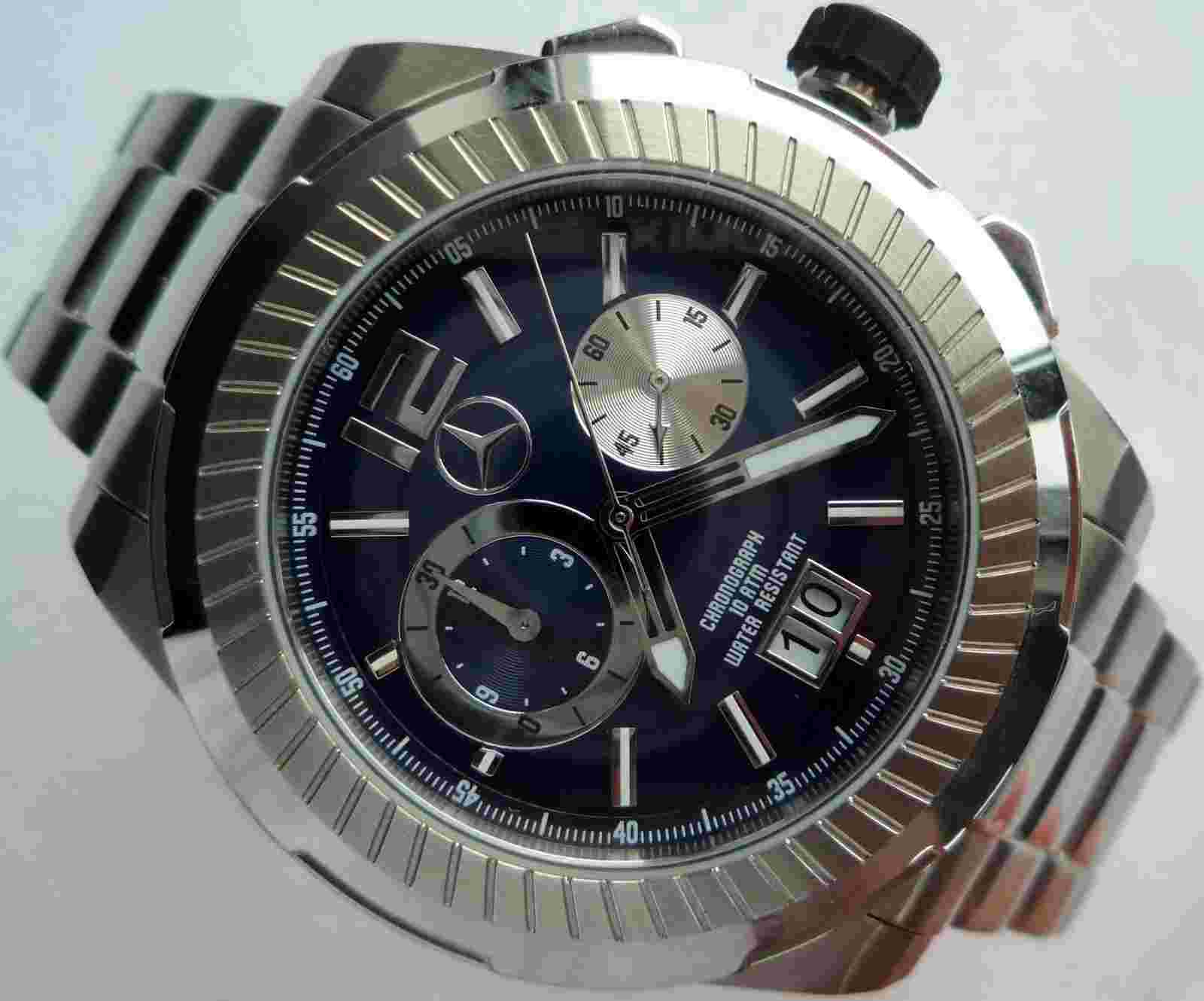 Mercedes Benz Classic Motorsport AMG DTM Racing Driver Sport Chronograph Watch