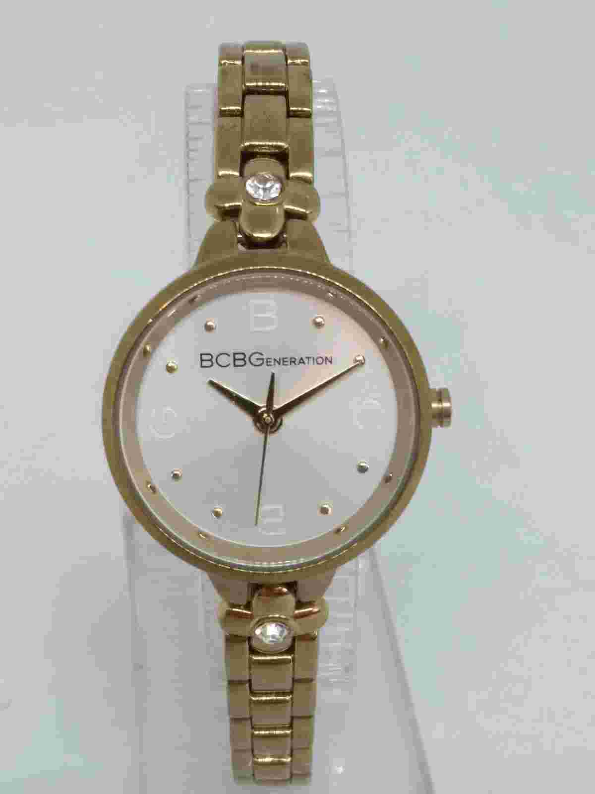 BCBGeneration GN50724003 Women's 28mm Gold Tone Watch NEW BATTERY