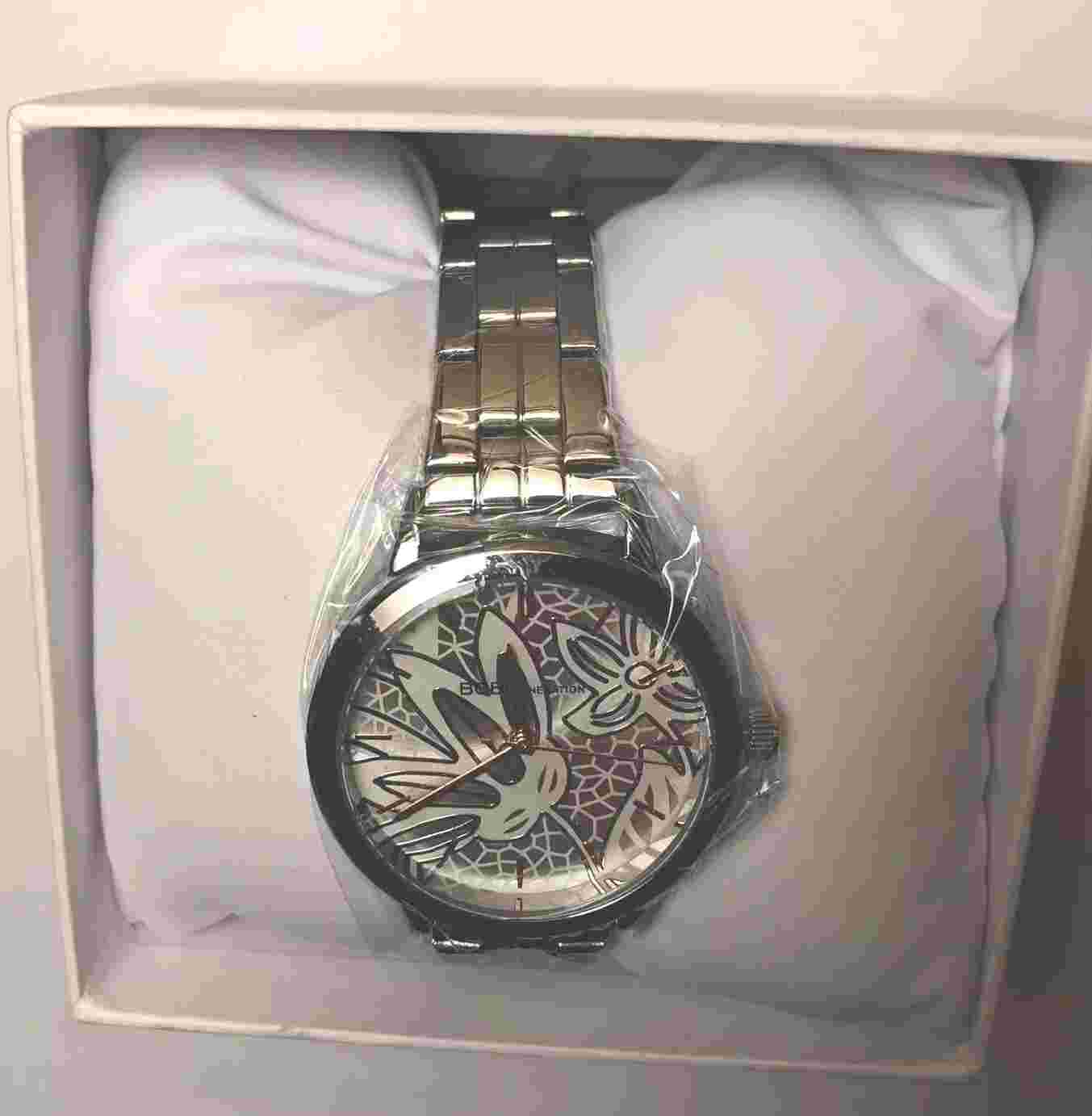 BCBGeneration Womens Analog Watch Analogue Quartz Watch - New With Box - Silver