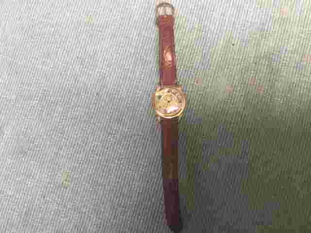 Vintage Womens Bounjour Art Deco Quartz Watch