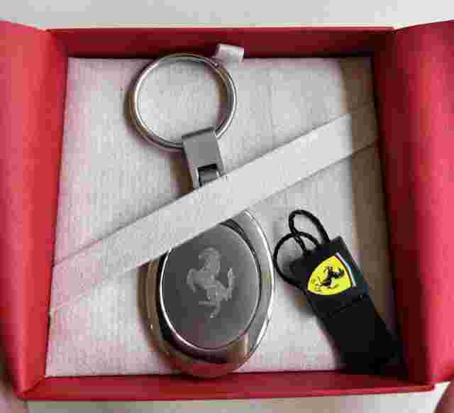 Ferrari key ring key chain genuine product unused Ferrari 458 488