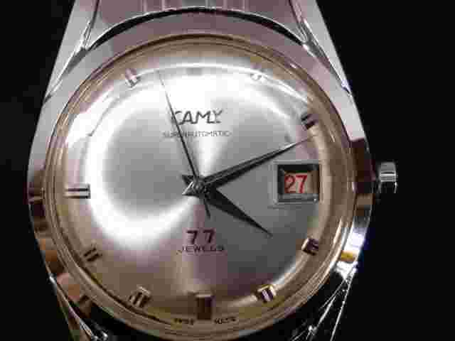 Watch Camy Medallion Super Automatic 77 Jewels Stainless Steel Swiss Made