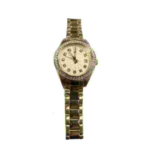 New Jennifer Lopez Stainless Steel Women's Luxury Gold Wrist Watch MSRP:$135.00