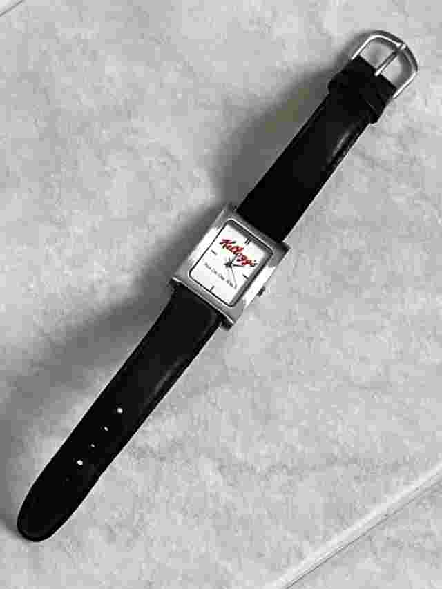 Vintage Watch Kellogg’s "Not On Our Watch" Genuine Leather Water Resistant