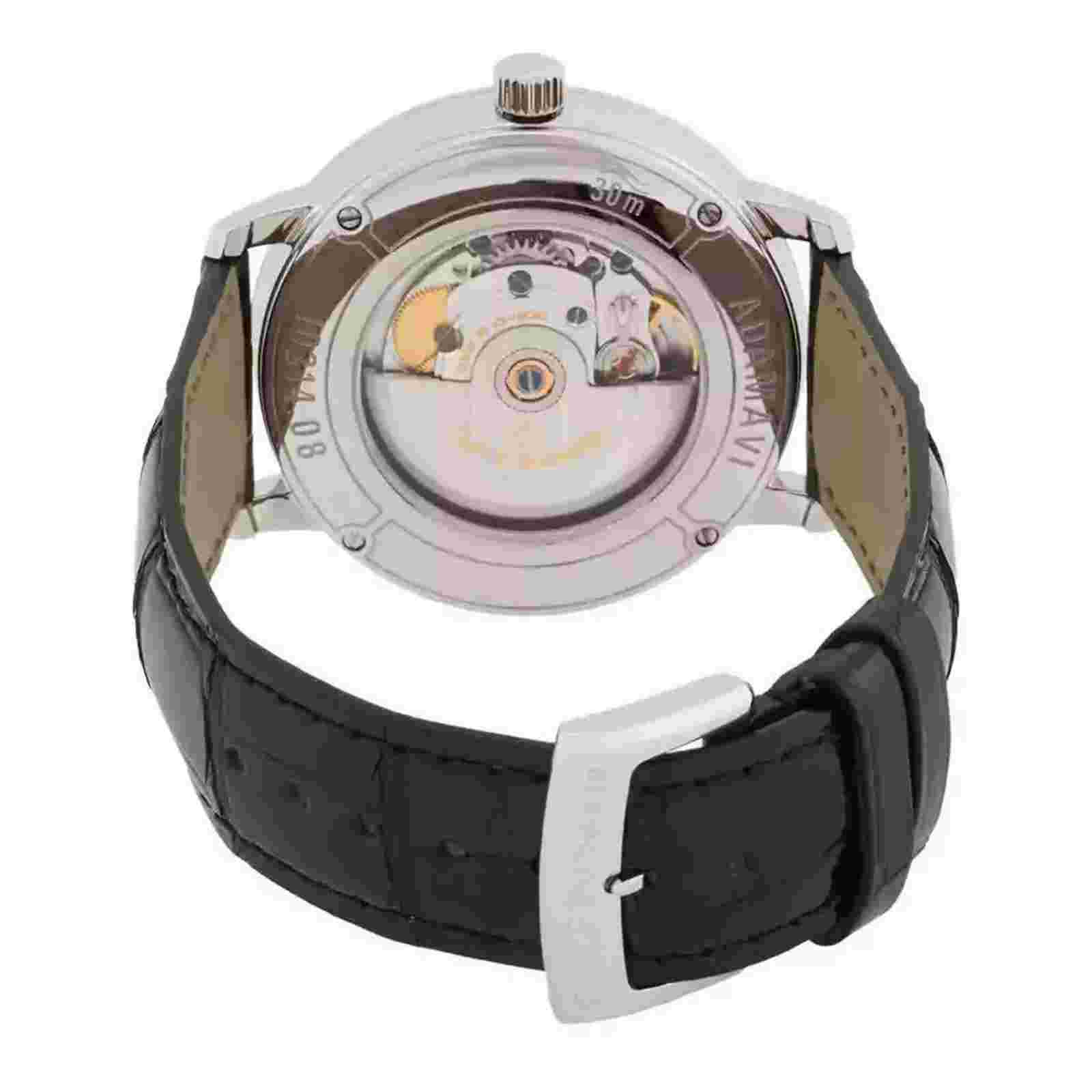Carl Bucherer Unisex Watch Adamavi Automatic Black Dial Strap 00.10314.08.35.01