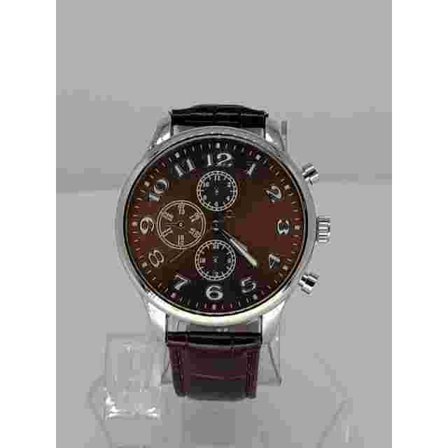 Accutime Watch Corp 102002WM Brown Dial Watch