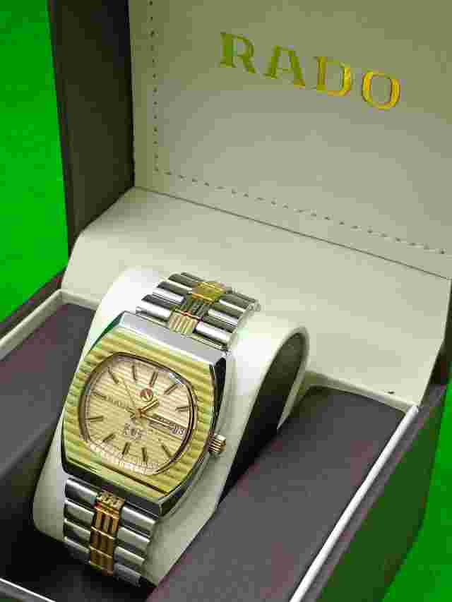 Authentic Rado Automatic ETA 2789 DIASTAR Swiss Day Date Dial Wrist Watch Ra4