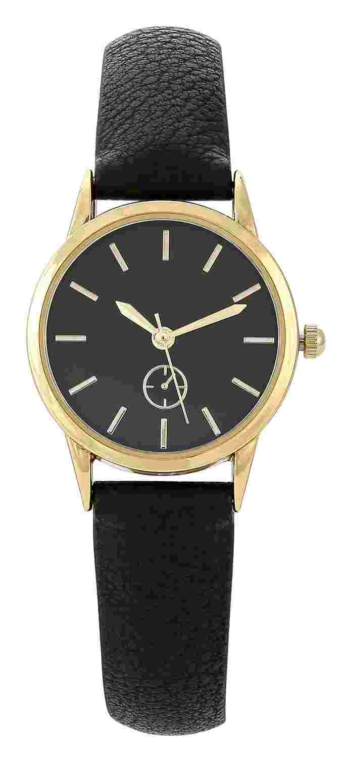 Black and Gold Watch