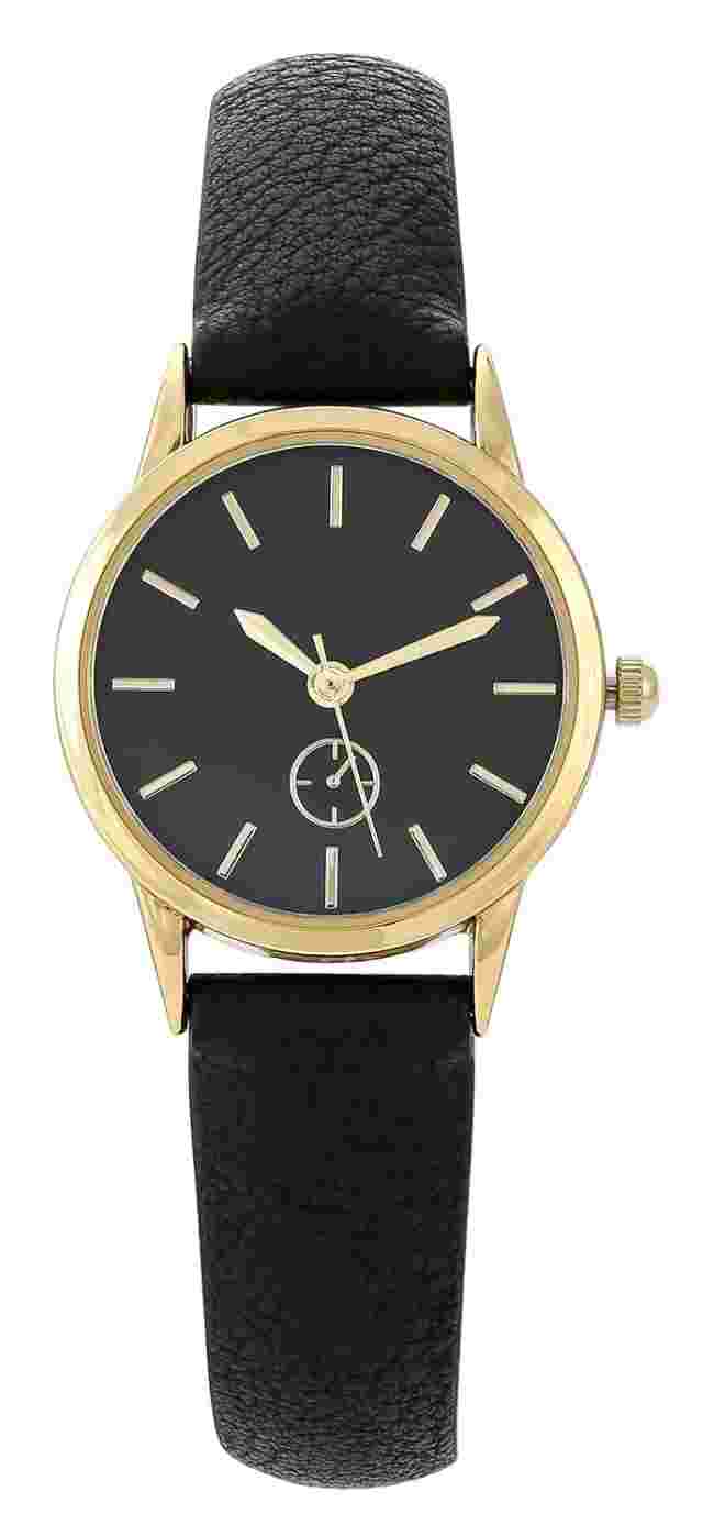 Black and Gold Watch