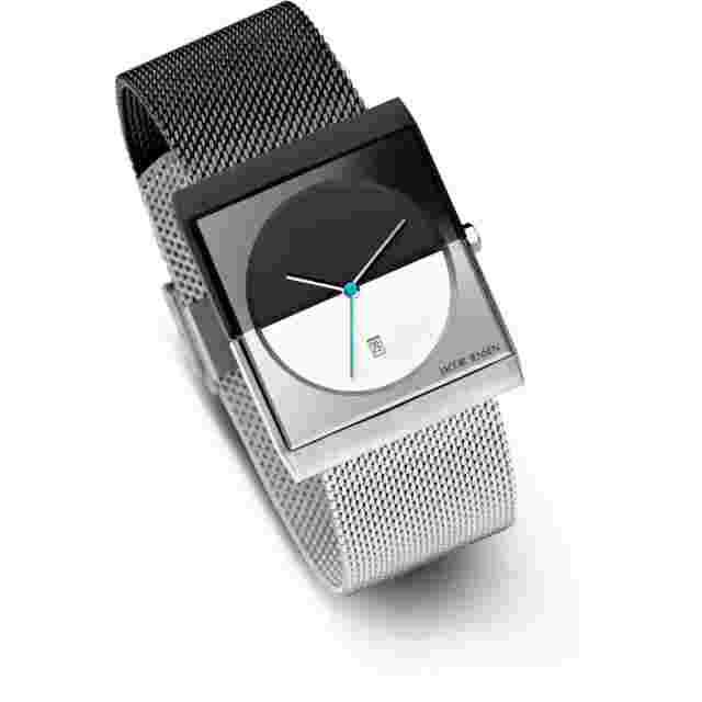 Jacob Jensen 515  Gents Square Face Black and White Watch