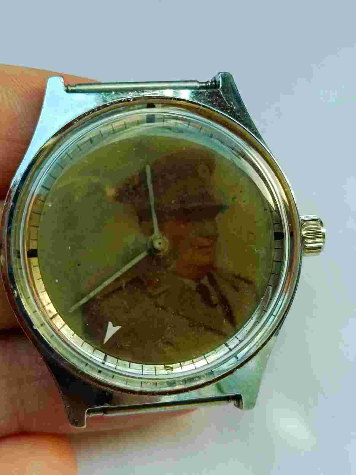 Vintage OMIKRON Josip Broz TITO  President of Yugoslavia Cal Eta 2801-2