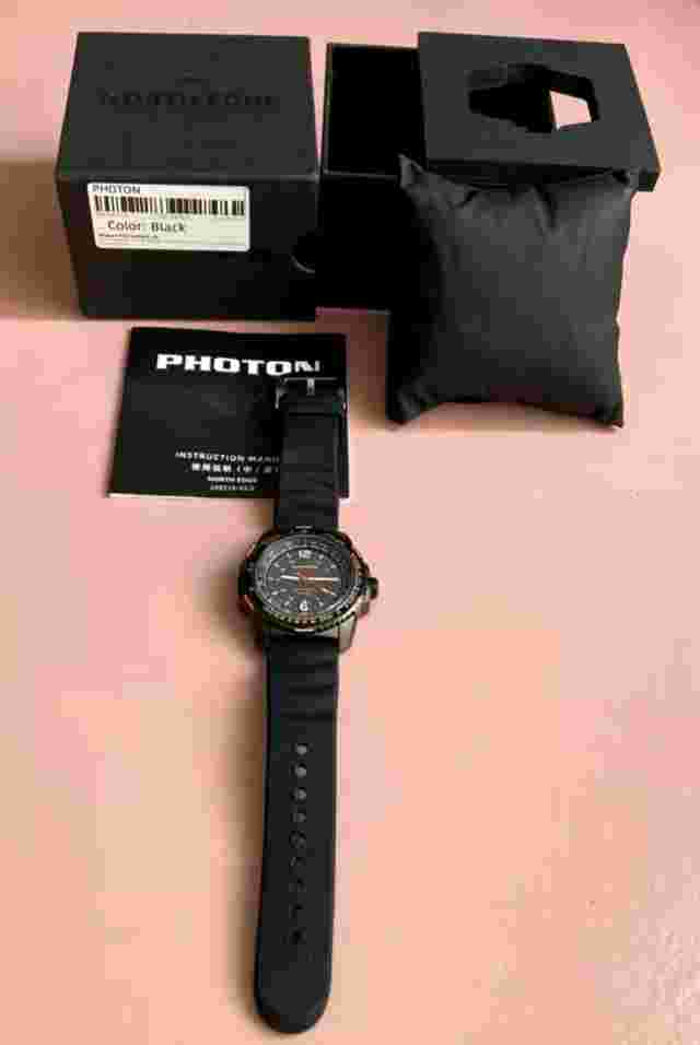 NORTH EDGE PHOTON Men's Military Digital Watch Waterproof 50M Solar Sports Eco