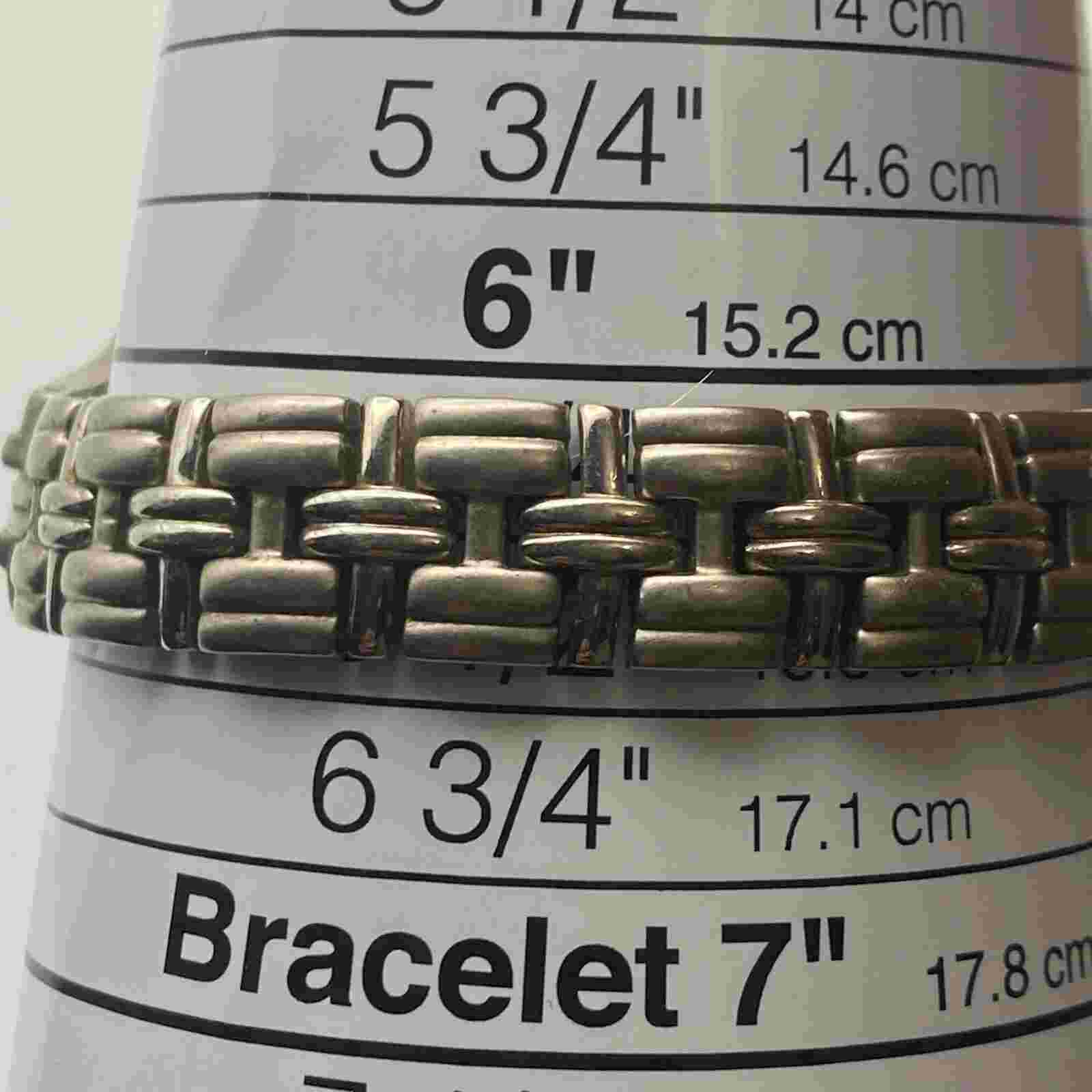 Anne Klein II Silver Stainless Steel Day Indicator Watch Working New Battery