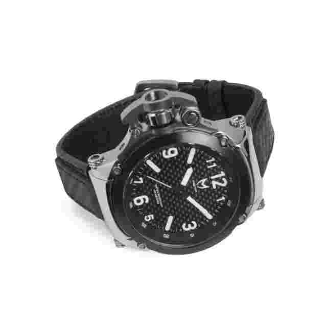 Meister MSTR Commander Black/Black Carbon Strap Watch CO103CF