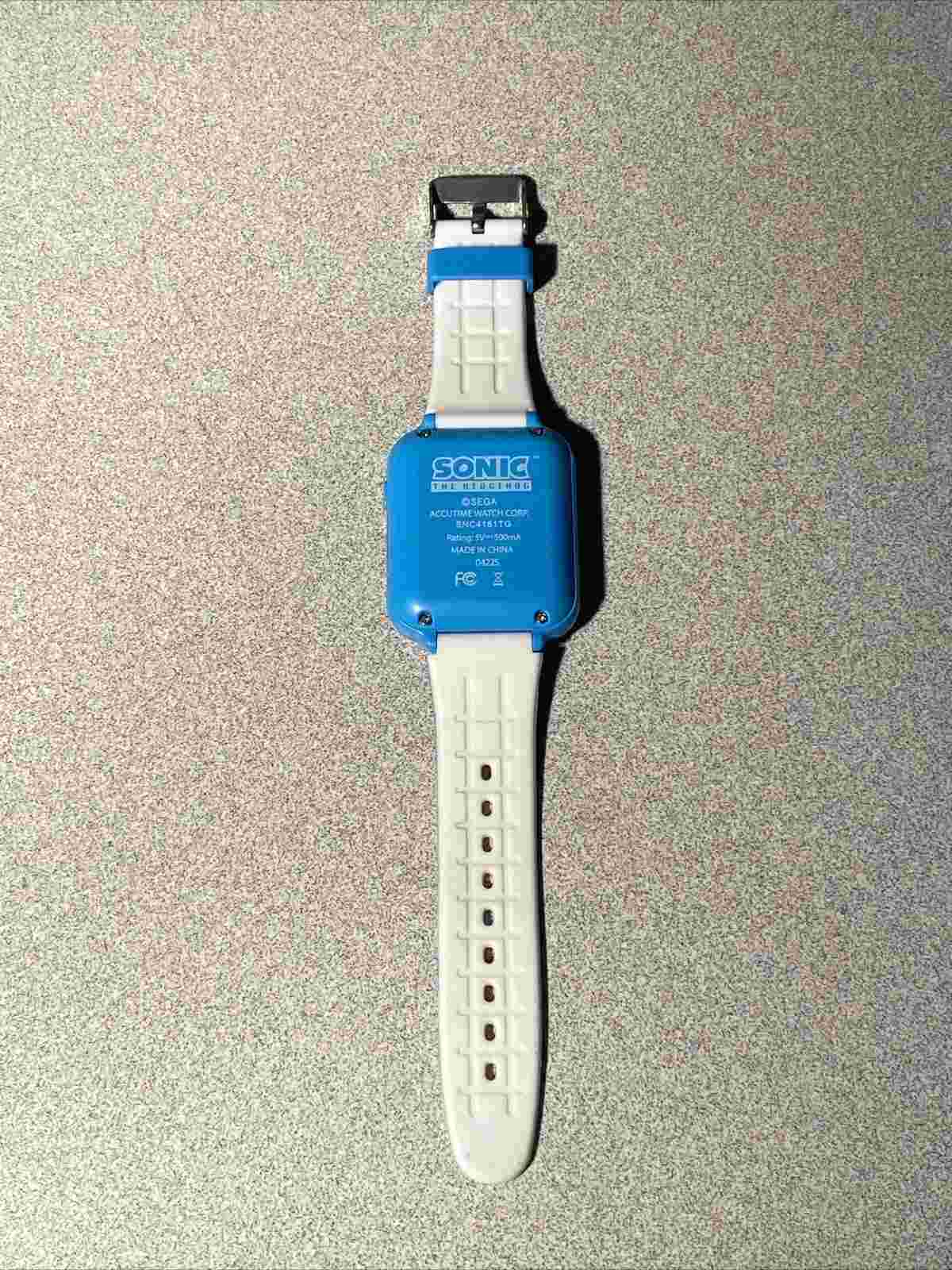Kids SEGA Sonic the Hedgehog Blue Educational Touchscreen Smart Watch Toy forBoy