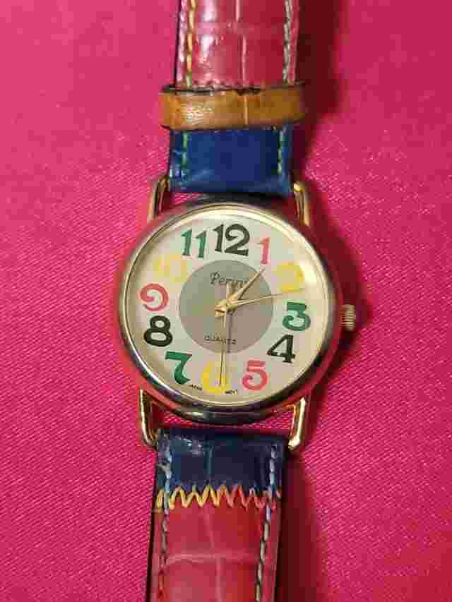 Vintage Perini Watch Japan Movt Works!