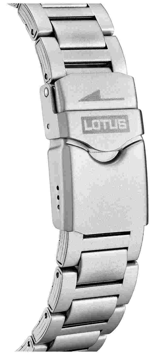 Lotus Sport Chronograph (45.6mm) Black Sunray Dial / Stainless Steel L18977/4