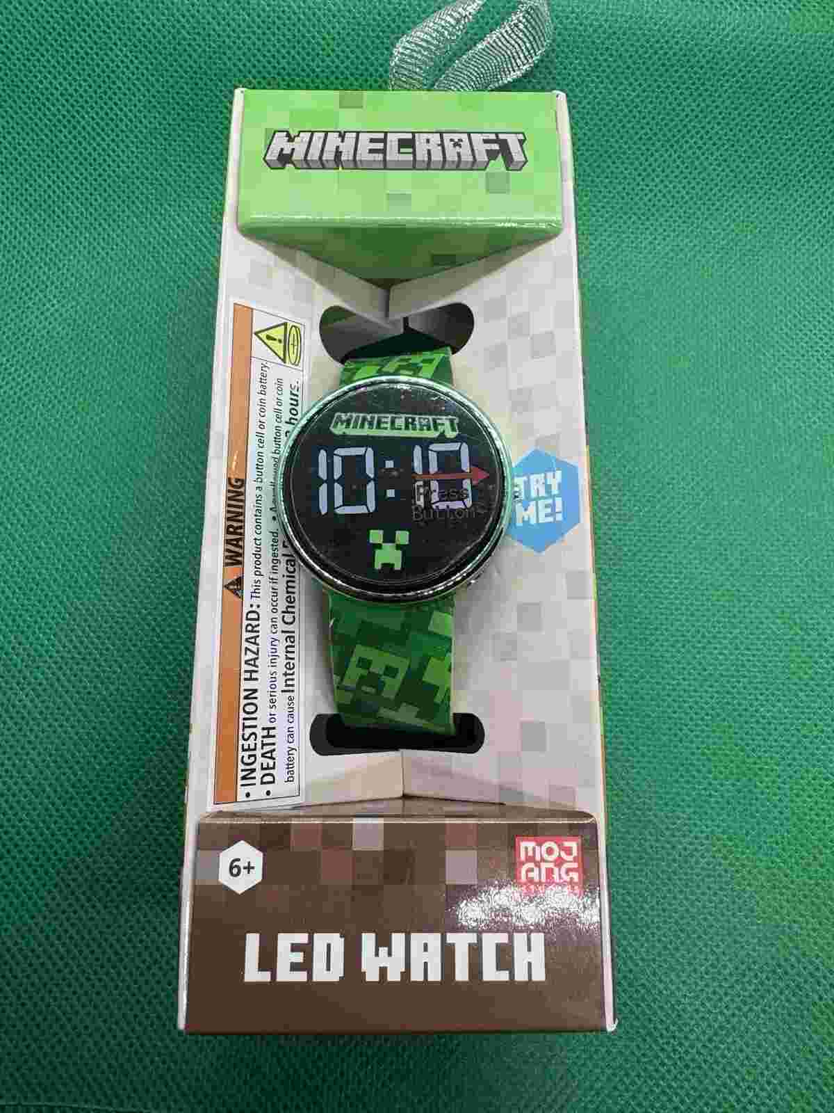 Minecraft LED watch !!