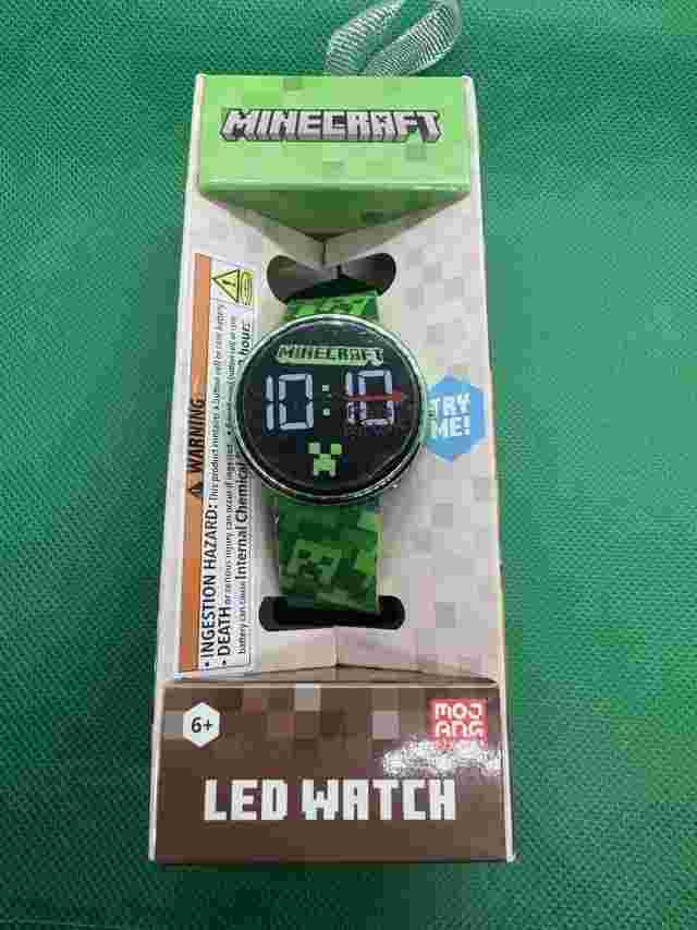 Minecraft LED watch !!