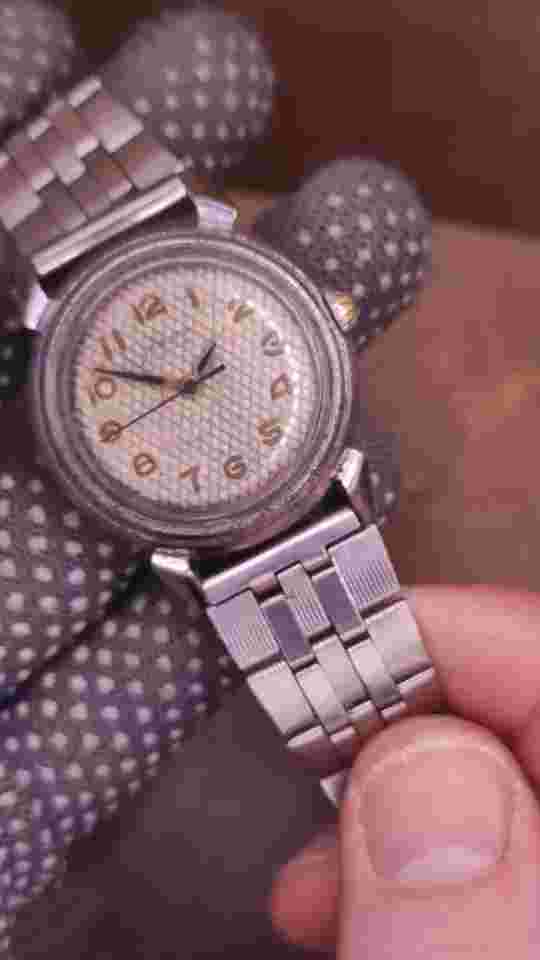 Vintage Watch Rodina 1 Mchz Spider USSR Soviet Men Manual